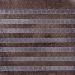 "Beaded Line" | 45"x75" | acrylic | 2003